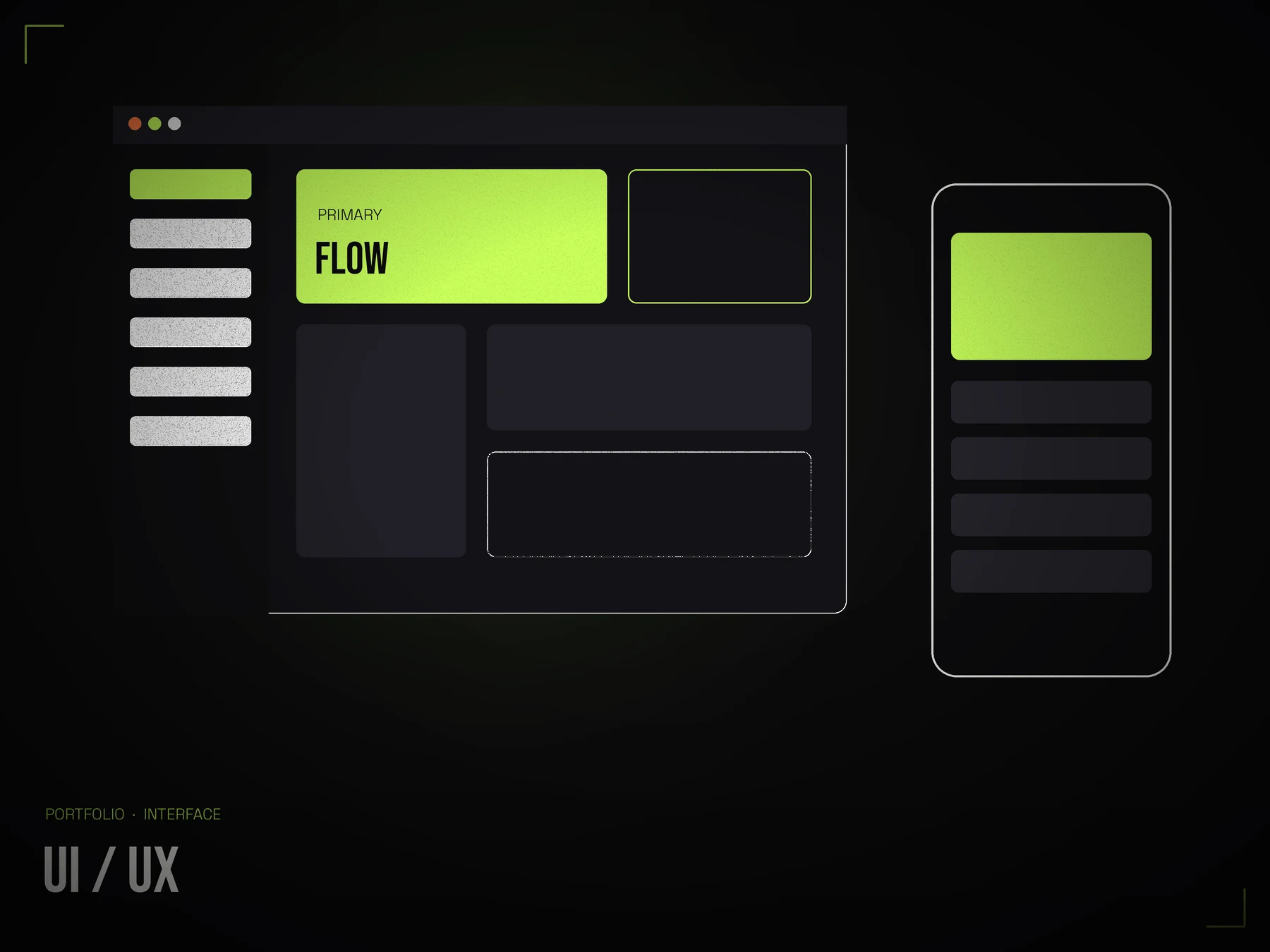 UI/UX design portfolio